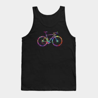 Road bike watercolor Tank Top